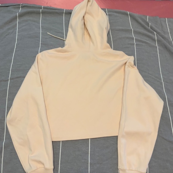 Bershka Hoodie Crop Sweater Size S - Picture 2 of 4
